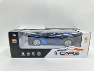 Машинка на пульте р/у, световые эффекты, размер: 8*21*5 см, USB зарядное устройство, 2 цвета в ассор