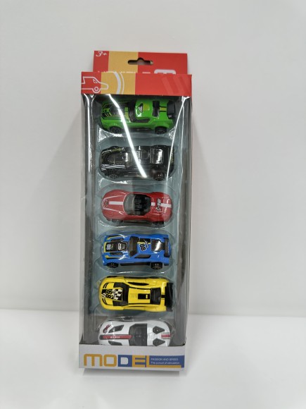 Набор "Транспорт" инерц., 6 машинок, в/к 9,7*4*27 см