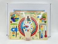 Бизиборд "Детский календарь", в/к 35*25*2,5 см. Бизиборд "Детский календарь", в/к 35*25*2,5 см.