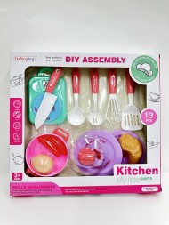 Набор "Посуда" в ассортименте, 13 эл., в/к 31,8*4,5*30 см Набор "Посуда" в ассортименте, 13 эл., в/к 31,8*4,5*30 см